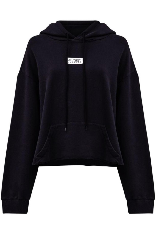 MM6 Maison Margiela - 스웨터 - 엠엠식스 메종마르지엘라 여성 맨투맨 후드 LOGO COTTON HOODIE NB30