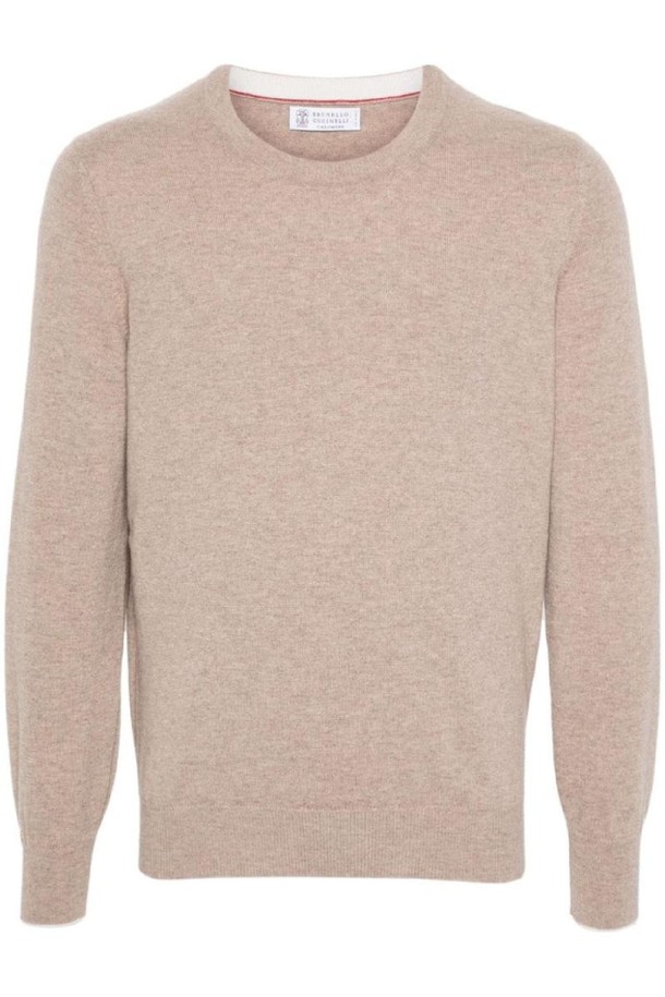 BRUNELLO CUCINELLI - 스웨터 - 브루넬로 쿠치넬리 남성 스웨터 CASHMERE CREWNECK SWEATER NB30