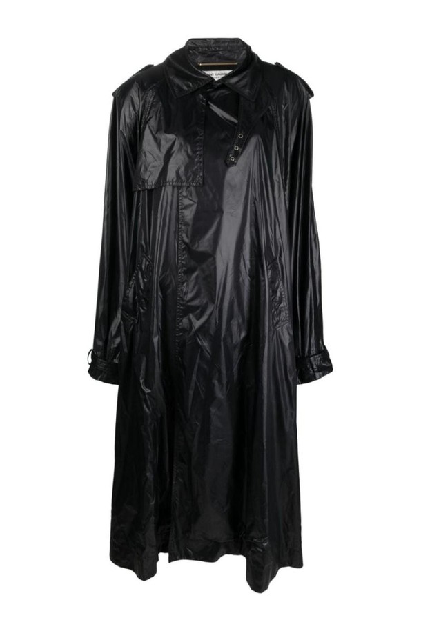 SAINT LAURENT - 코트 - 생로랑 여성 코트 NYLON CLOAK COAT NB30