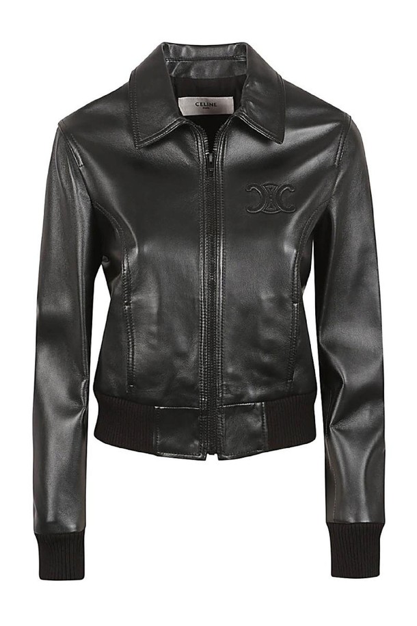 CELINE - 자켓 - 셀린느 여성 자켓 LEATHER JACKET NB30