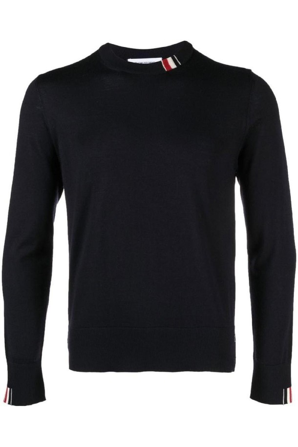 THOM BROWNE - 스웨터 - 톰브라운 남성 스웨터 WOOL CREWNECK JUMPER NB30