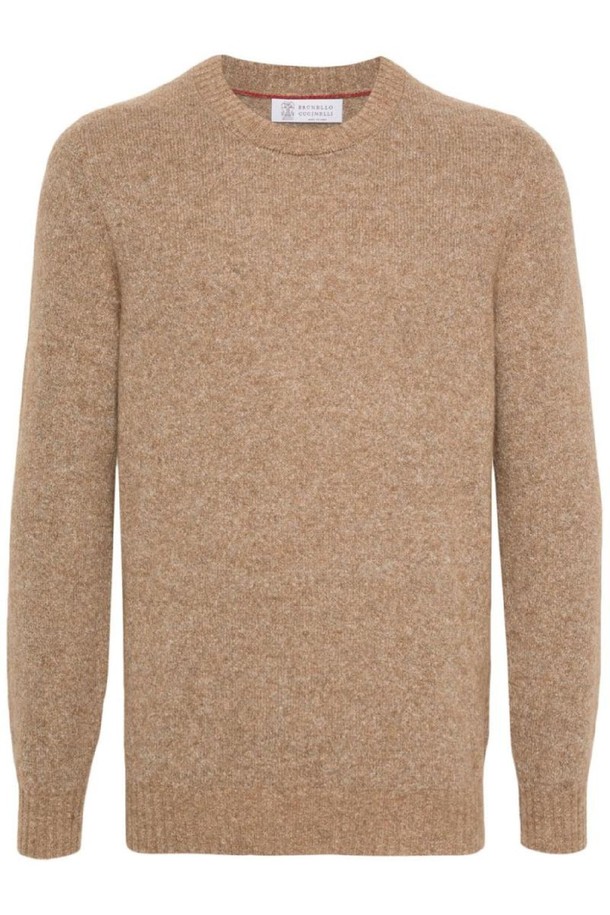 BRUNELLO CUCINELLI - 스웨터 - 브루넬로 쿠치넬리 남성 스웨터 WOOL CREWNECK SWEATER NB30