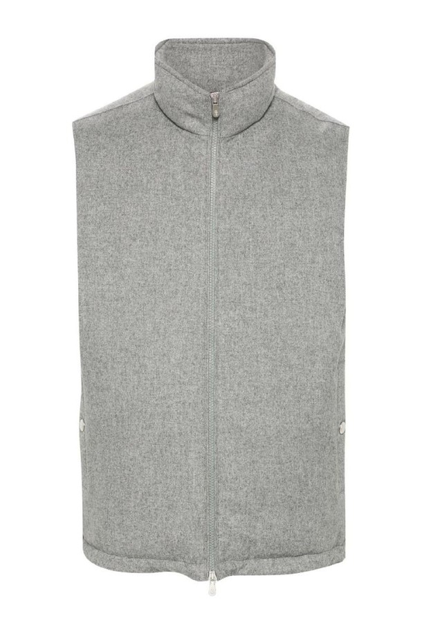 BRUNELLO CUCINELLI - 블루종/점퍼 - 브루넬로 쿠치넬리 남성 자켓 WOOL DOWN VEST NB30