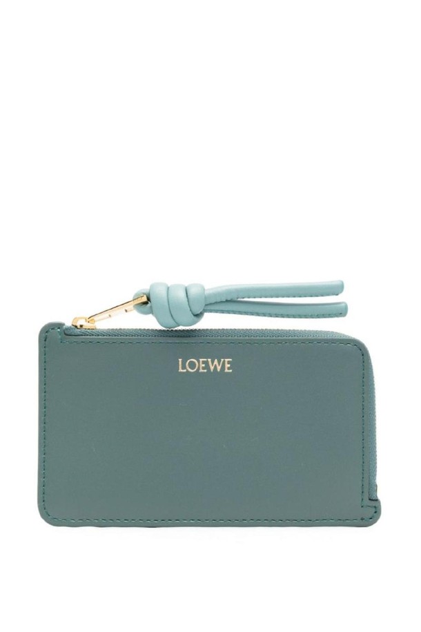 LOEWE - 반지갑 - 로에베 여성 카드지갑 KNOT LEATHER CARD CASE NB30