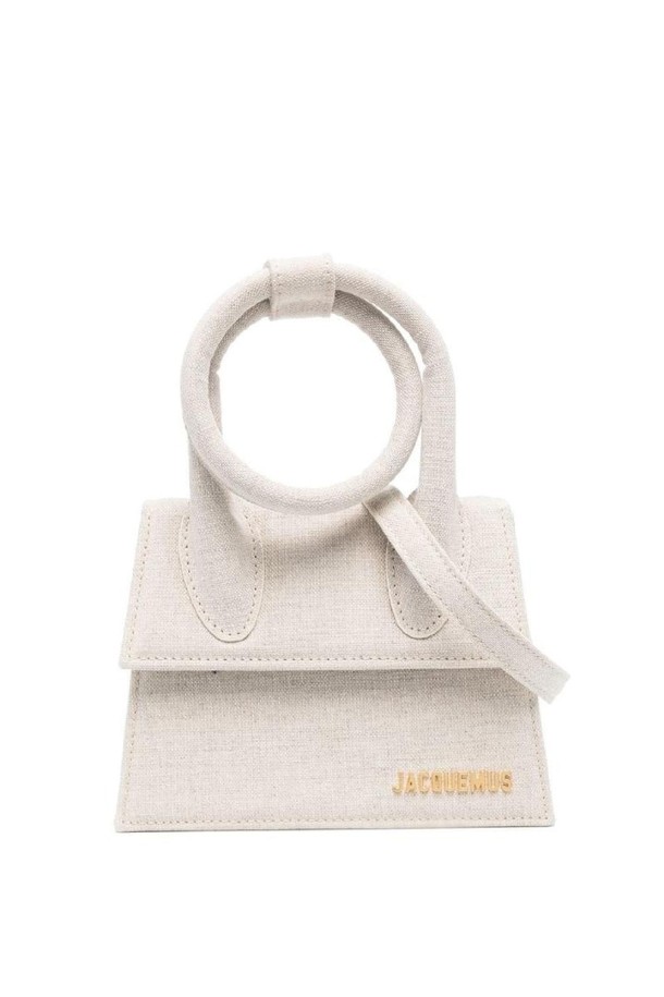 JACQUEMUS - 숄더백 - 쟈크뮈스 여성 숄더백 LE CHIQUITO NOEUD CANVAS HANDBAG NB30