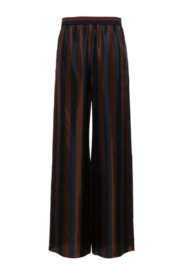 FENDI - 롱/미디팬츠 - 펜디 여성 바지 STRIPED SILK TROUSERS NB30