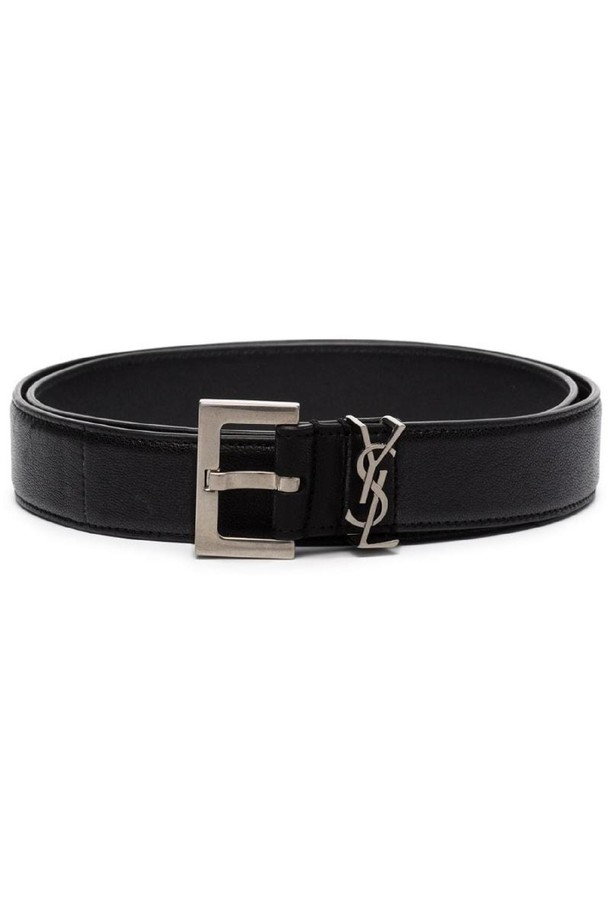 SAINT LAURENT - 벨트 - 생로랑 남성 벨트 CASSANDRE LEATHER BELT NB30