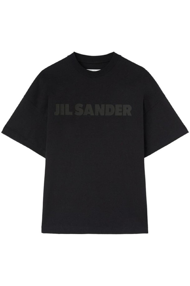 JIL SANDER - 반소매 티셔츠 - 질샌더 여성 티셔츠 LOGO COTTON T SHIRT NB30