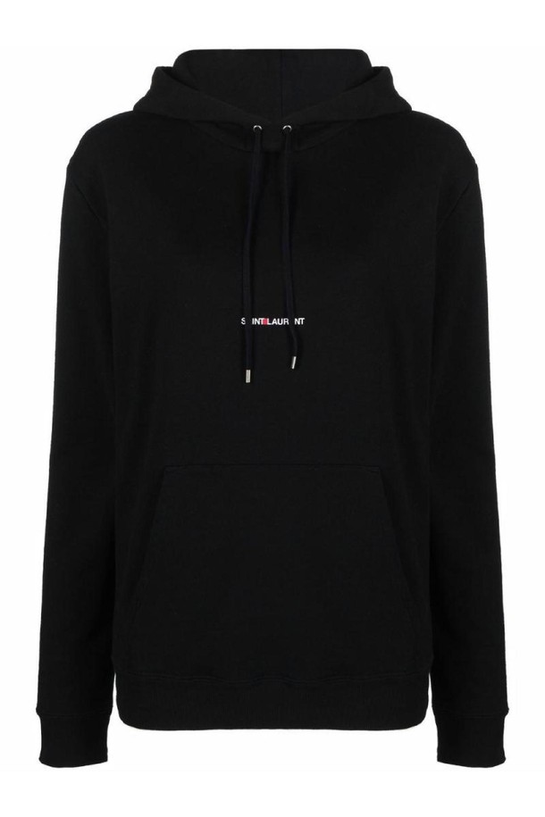 SAINT LAURENT - 스웨터 - 생로랑 여성 맨투맨 후드 LOGO COTTON HOODIE NB30