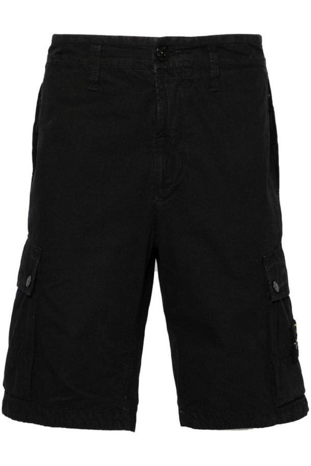 STONE ISLAND - 하프팬츠 - 스톤아일랜드 남성 반바지 LOGO COTTON SLIM SHORTS NB30