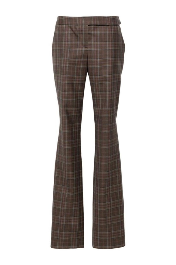 STELLA McCARTNEY - 롱/미디팬츠 - 스텔라 맥카트니 여성 바지 CHECK WOOL TROUSERS NB30