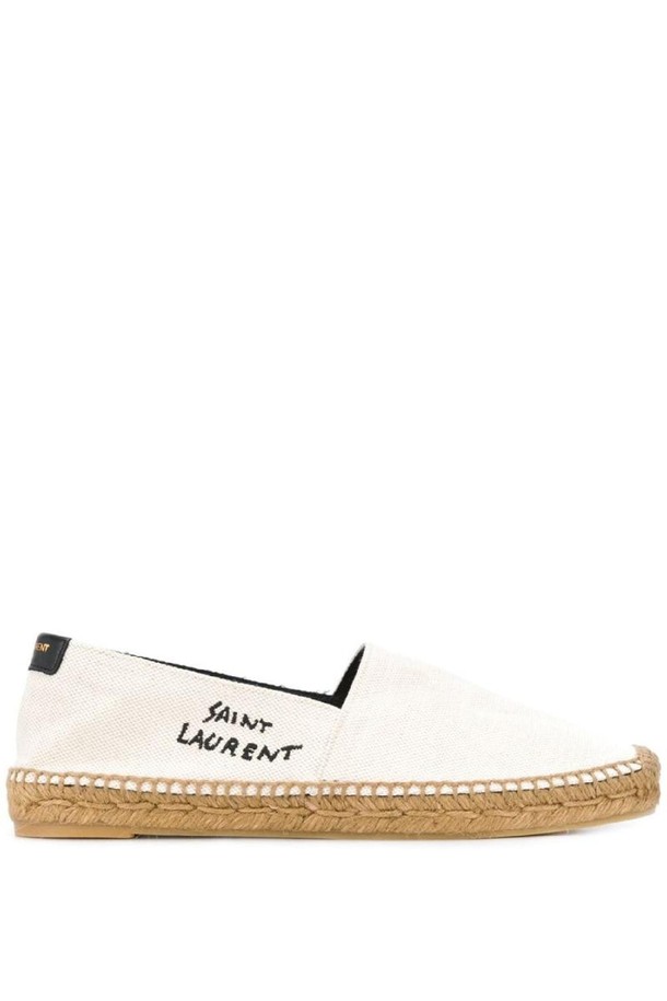 SAINT LAURENT - 플랫 - 생로랑 여성 에스파드류 SIGNATURE CANVAS ESPADRILLES NB30