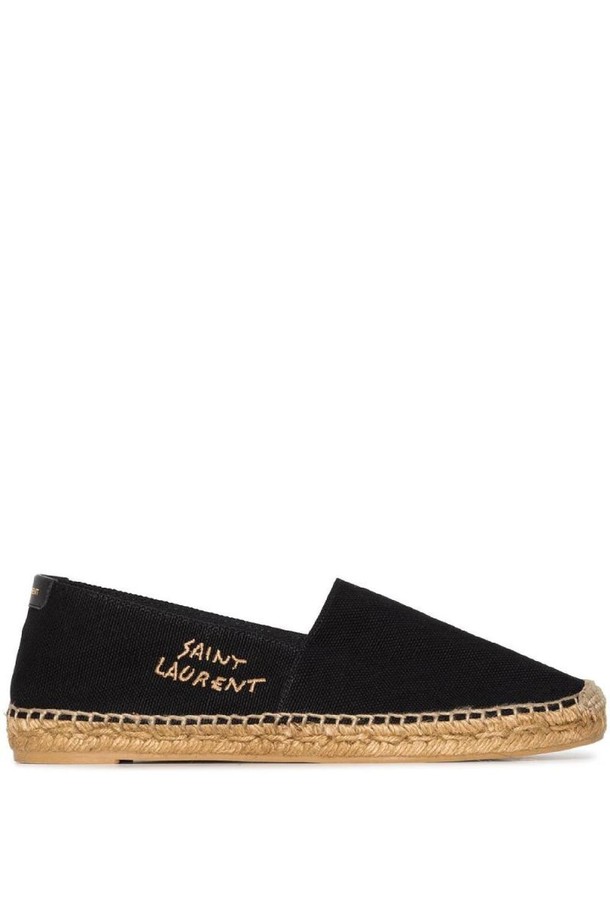 SAINT LAURENT - 플랫 - 생로랑 여성 에스파드류 SIGNATURE CANVAS ESPADRILLES NB30