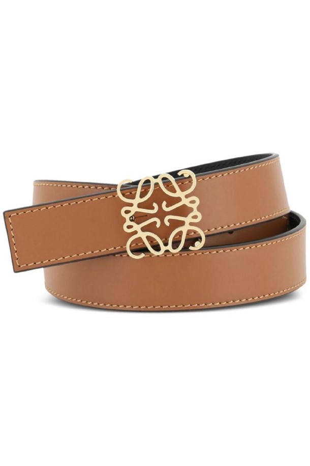 LOEWE - 벨트 - 로에베 여성 벨트 ANAGRAM REVERSBILE LEATHER BELT NB30