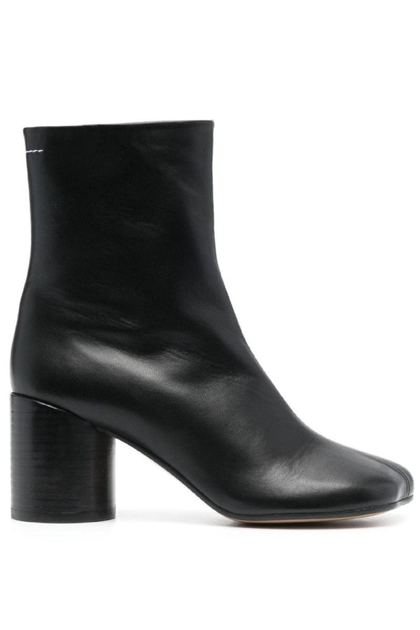 MM6 Maison Margiela - 부츠/워커 - 엠엠식스 메종마르지엘라 여성 부츠 LEATHER ANKLE BOOTS NB30