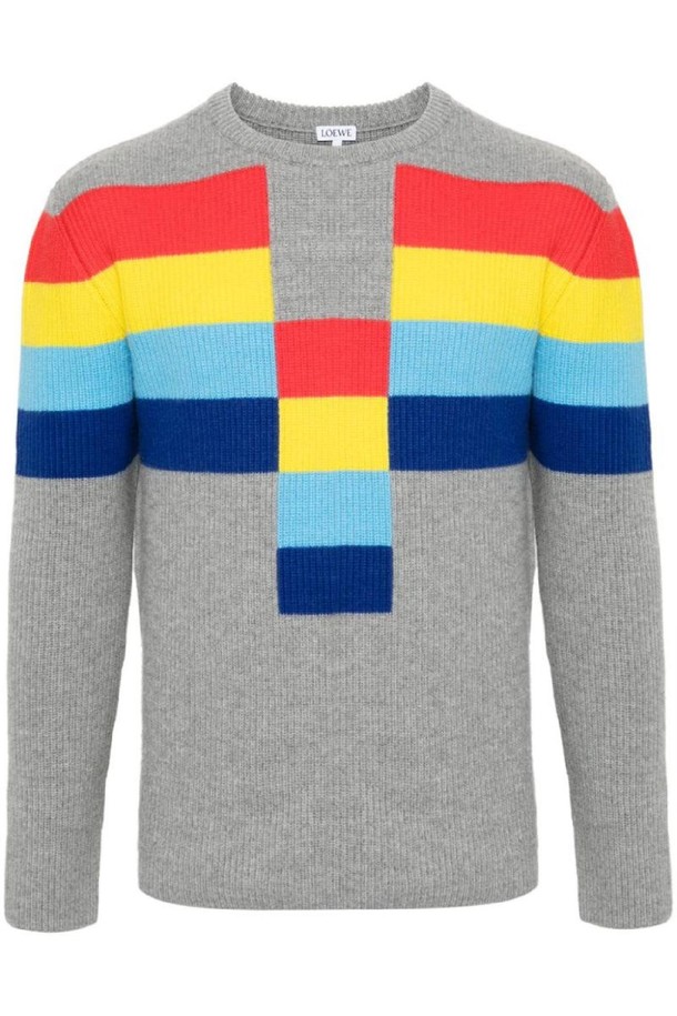 LOEWE - 스웨터 - 로에베 남성 스웨터 WOOL SWEATER NB30