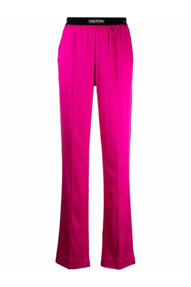 TOM FORD - 롱/미디팬츠 - 톰포드 여성 바지 SILK TROUSERS NB30