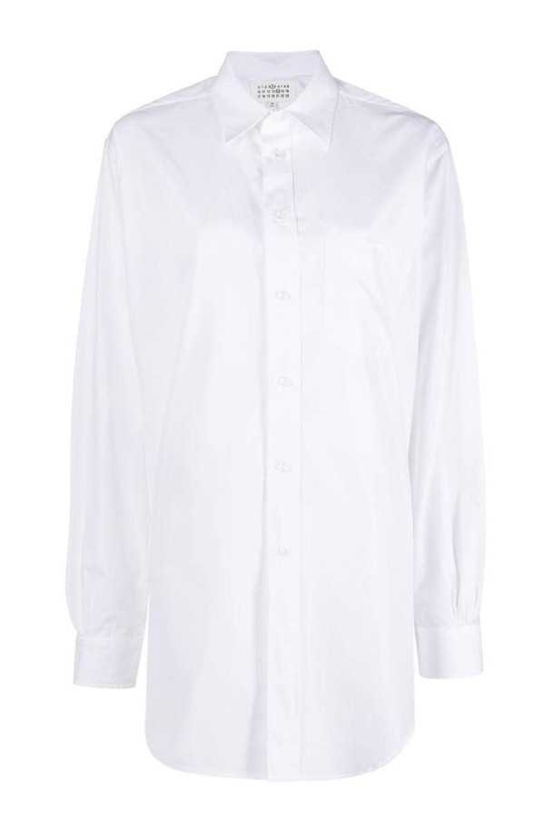 Maison Margiela - 셔츠 - 메종마르지엘라 여성 셔츠 블라우스 COTTON SHIRT NB30