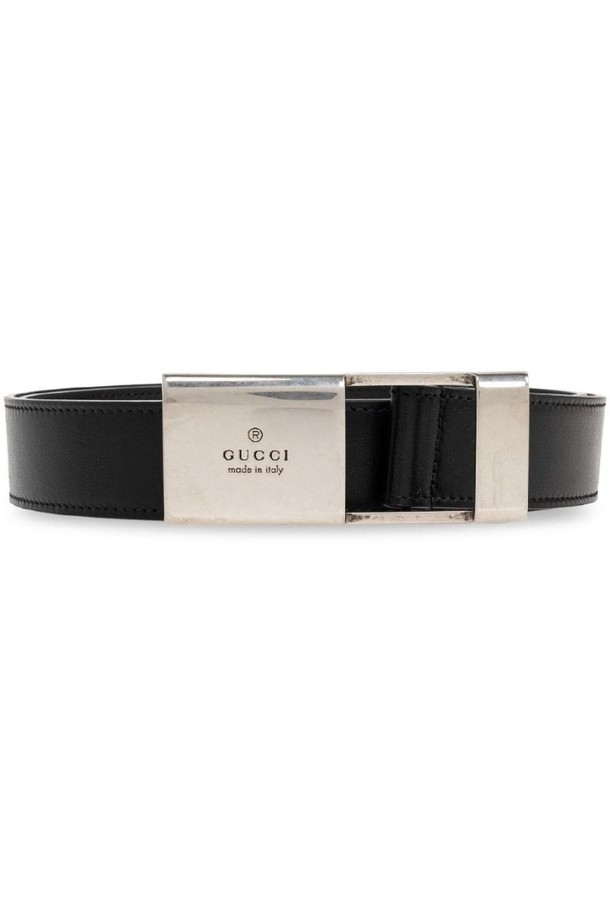 GUCCI - 벨트 - 구찌 남성 벨트 LOGO LEATHER BELT NB30