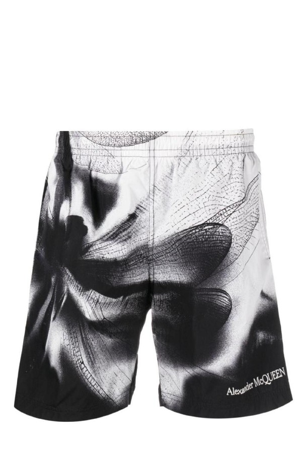 Alexander McQueen - 기타소품 - 알렉산더 맥퀸 남성 수영복 DRAGONFLY PRINT SWIM SHORTS NB30