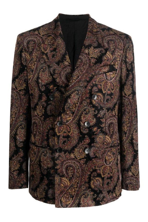 ETRO - 블루종/점퍼 - 에트로 남성 자켓 COTTON DOUBLE BREASTED JACKET NB30