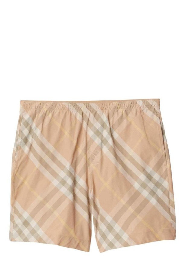 BURBERRY - 기타소품 - 버버리 남성 수영복 CHECK MOTIF SWIM SHORTS NB30