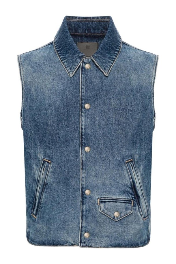 GIVENCHY - 베스트 - 지방시 남성 조끼 DENIM COTTON VEST NB30