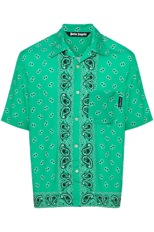 PALMANGELS - 긴팔셔츠 - 팜앤젤스 남성 셔츠 PAISLEY PRINT SHIRT NB30