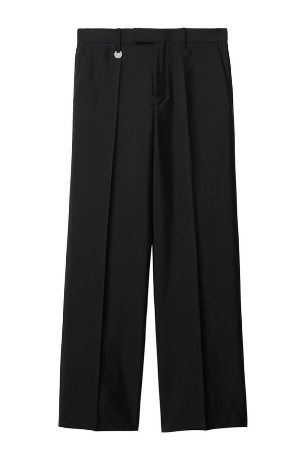 BURBERRY - 슬랙스/수트팬츠 - 버버리 남성 바지 WOOL AND SILK BLEND TROUSERS NB30