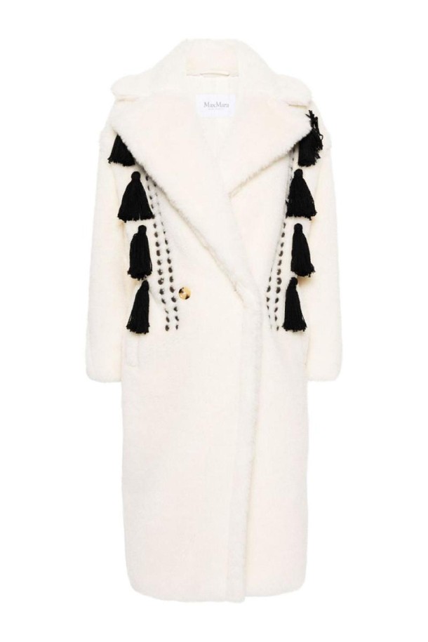 MAX MARA - 코트 - 막스마라 여성 코트 EMBROIDERED WOOL COAT NB30