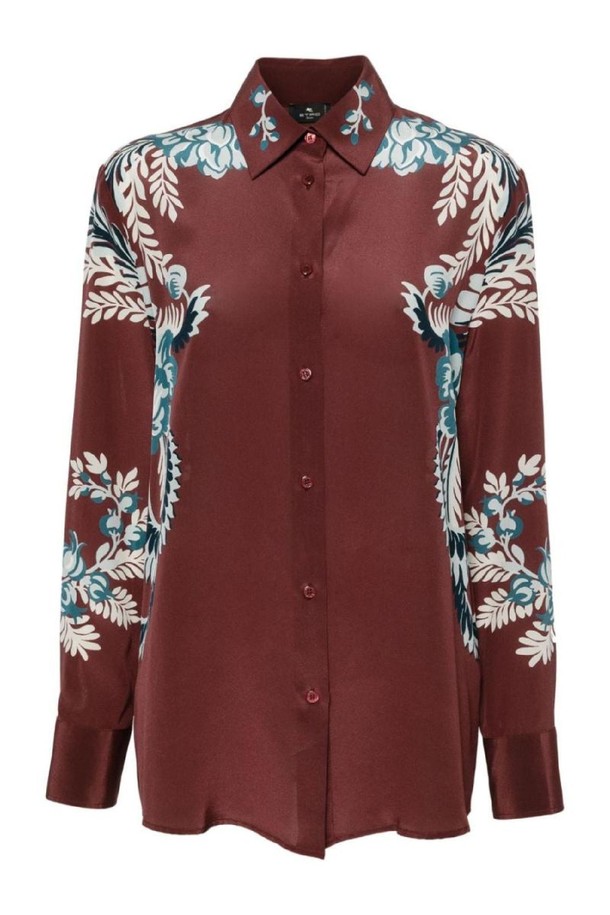 ETRO - 셔츠 - 에트로 여성 셔츠 블라우스 PRINTED SILK SHIRT NB30