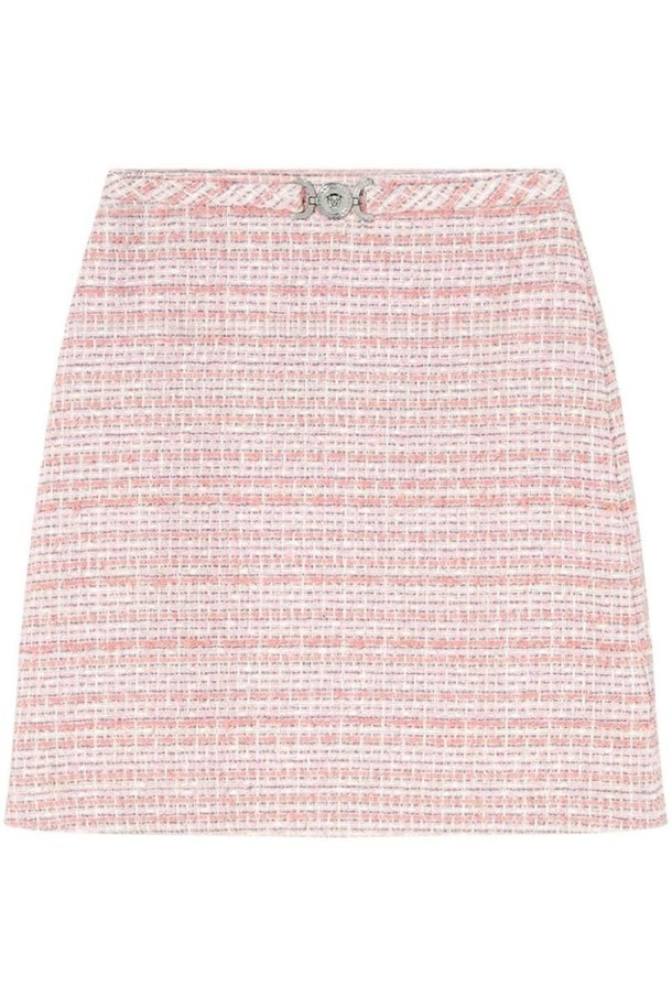 VERSACE - 미디스커트 - 베르사체 여성 스커트 BOUCLE TWEED MINI SKIRT NB30