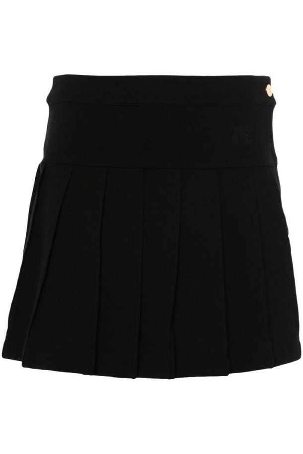 PALMANGELS - 미디스커트 - 팜앤젤스 여성 스커트 MONOGRAM PLEATED SKIRT NB30