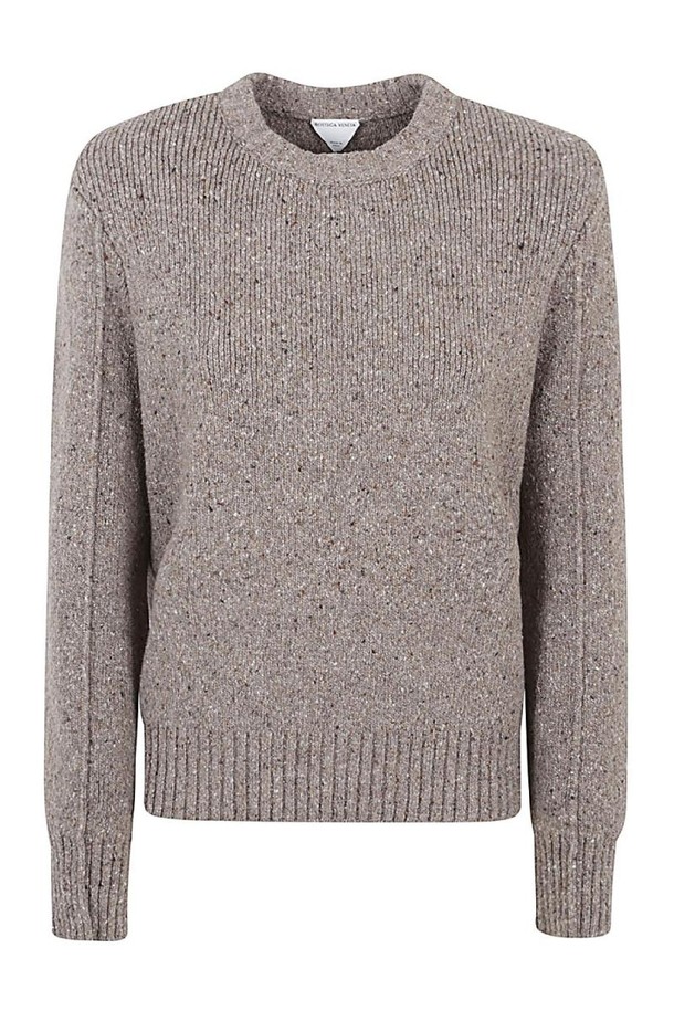 Bottega Veneta - 스웨터 - 보테가 베네타 여성 니트 스웨터 WOOL CREWNECK JUMPER NB30