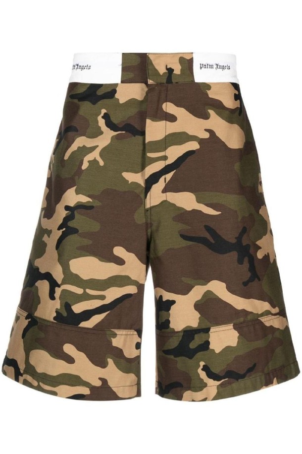 PALMANGELS - 하프팬츠 - 팜앤젤스 남성 반바지 CAMOUFLAGE PRINT COTTON SHORTS NB30