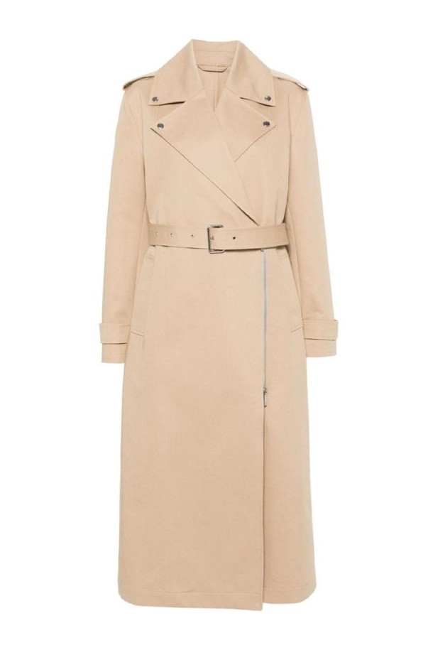 TOTEME - 코트 - 토템 여성 트렌치코트 COTTON LONG TRENCH COAT NB30