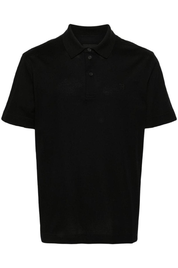 GIVENCHY - 반팔티셔츠 - 지방시 남성 폴로티 4G LOGO COTTON POLO SHIRT NB30