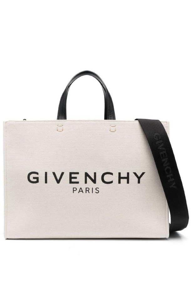 GIVENCHY - 토트백 - 지방시 여성 토트백 G TOTE MEDIUM CANVAS TOTE BAG NB30