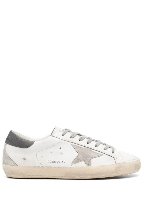 GOLDEN GOOSE  - 스니커즈 - 골든구스 남성 스니커즈 SUPER STAR LEATHER SNEAKERS NB30