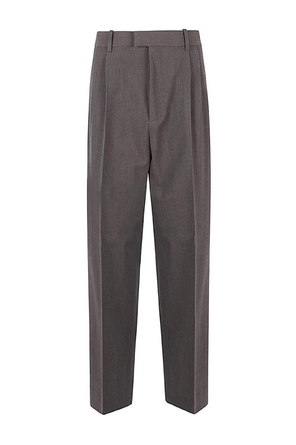 Bottega Veneta - 롱/미디팬츠 - 보테가 베네타 여성 바지 WOOL TROUSERS NB30