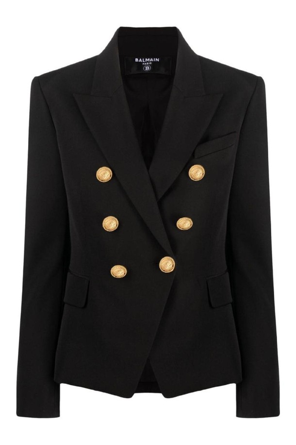 BALMAIN - 자켓 - 발망 여성 자켓 WOOL DOUBLE BREASTED JACKET NB30