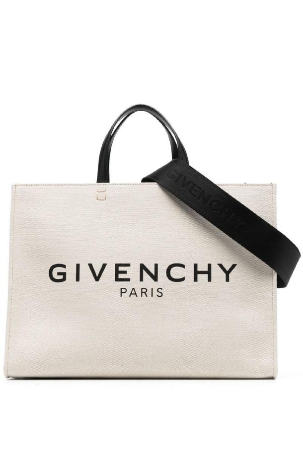 GIVENCHY - 토트백 - 지방시 여성 토트백 G TOTE MEDIUM CANVAS SHOPPING BAG NB30