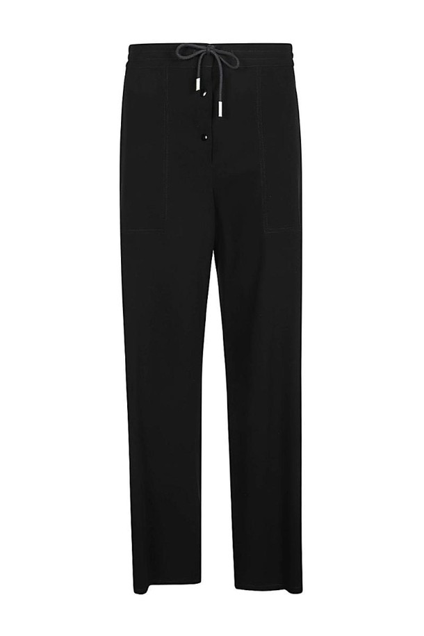 The Row - 롱/미디팬츠 - 더로우 여성 바지 DRAWSTRING WOOL TROUSERS NB30