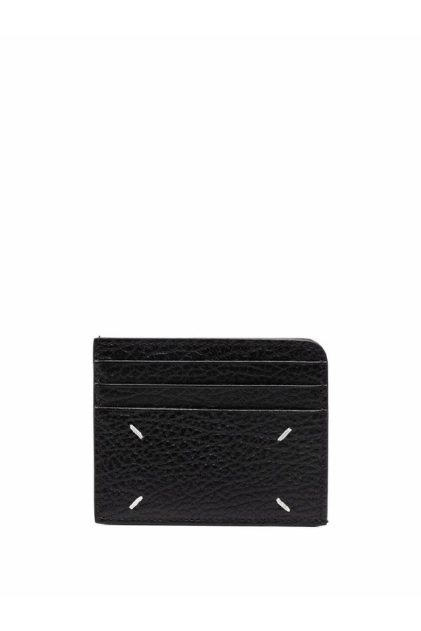 Maison Margiela - 반지갑 - 메종마르지엘라 여성 카드지갑 FOUR STITCHES LEATHER CARD CASE NB30