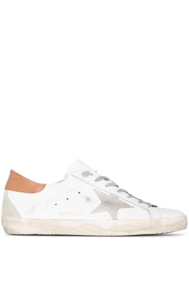 GOLDEN GOOSE  - 스니커즈 - 골든구스 남성 스니커즈 SUPER STAR LEATHER SNEAKERS NB30