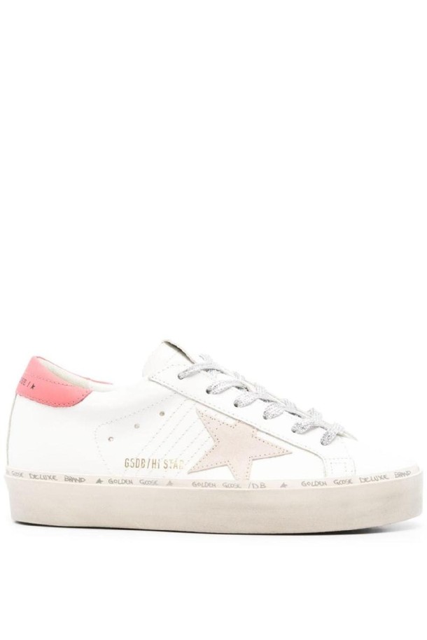 GOLDEN GOOSE  - 스니커즈 - 골든구스 여성 스니커즈 HI STAR LEATHER SNEAKERS NB30