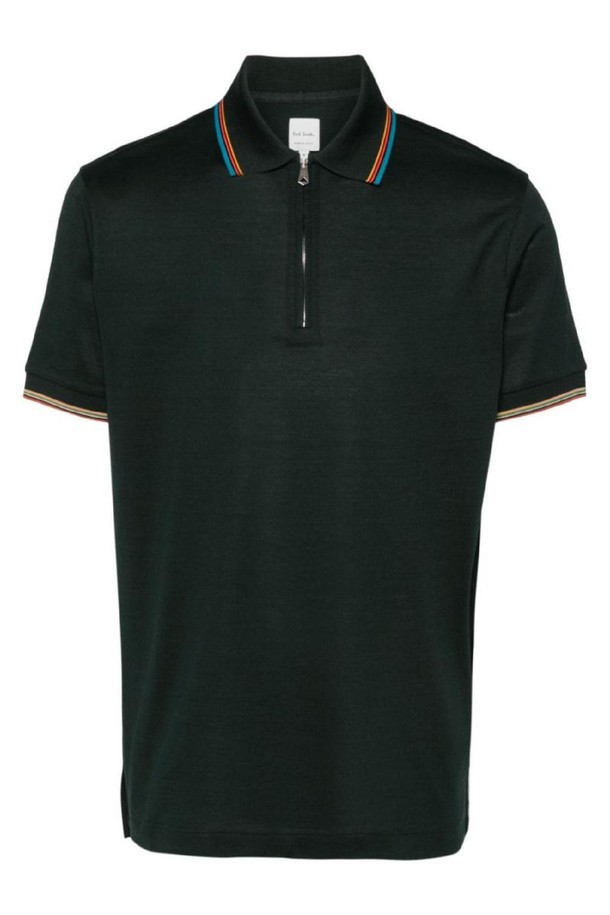 Paul Smith - 반팔티셔츠 - 폴스미스 남성 폴로티 SIGNATURE STRIPE COTTON POLO SHIRT NB30