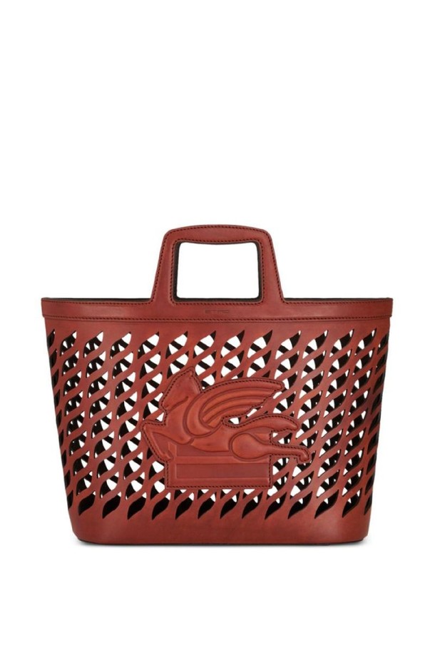 ETRO - 토트백 - 에트로 여성 토트백 PERFORATED LEATHER SHOPPING BAG NB30