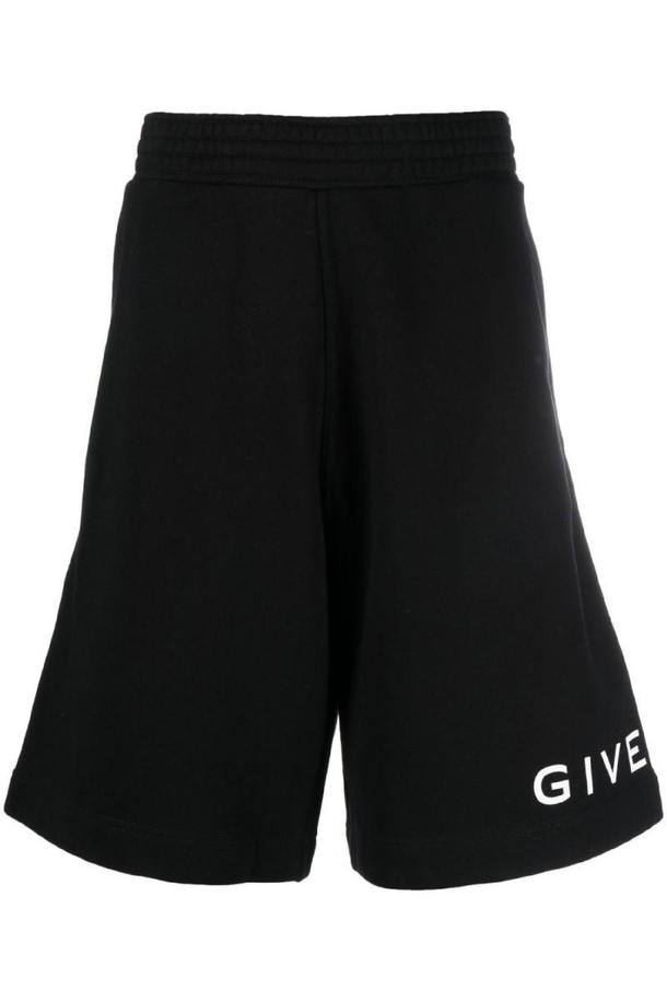 GIVENCHY - 하프팬츠 - 지방시 남성 반바지 GIVENCHY ARCHETYPE COTTON SWEATSHORTS NB30