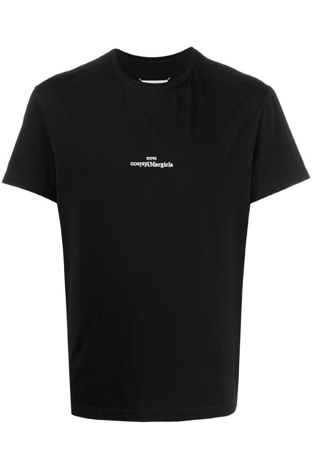 Maison Margiela - 반팔티셔츠 - 메종마르지엘라 남성 티셔츠 LOGO COTTON T SHIRT NB30